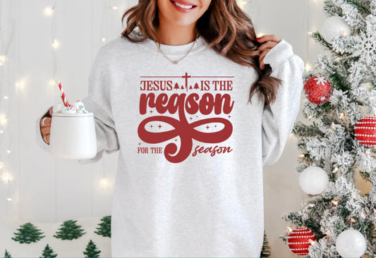 Screen Print- Jesus Is The Reason (Red)