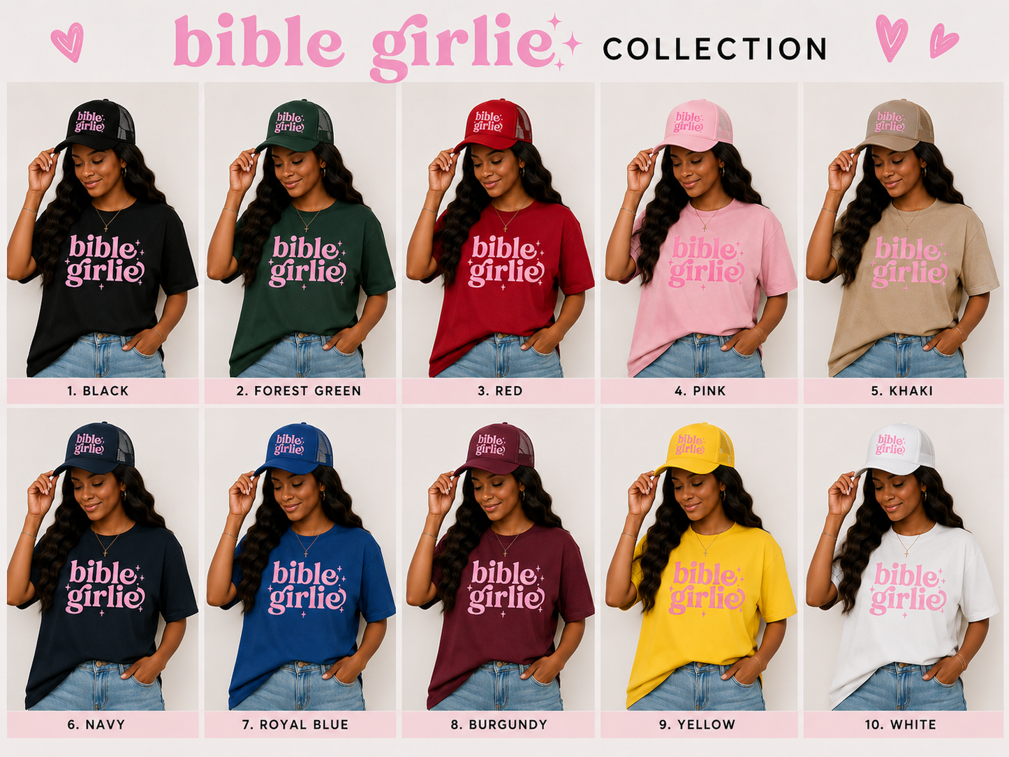 Pre-Order - Screen Print- Bible Girlie (Pink) - SHIPS OUT BY 8/24