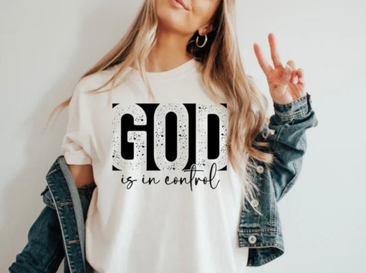 Screen Print- God Is In Control