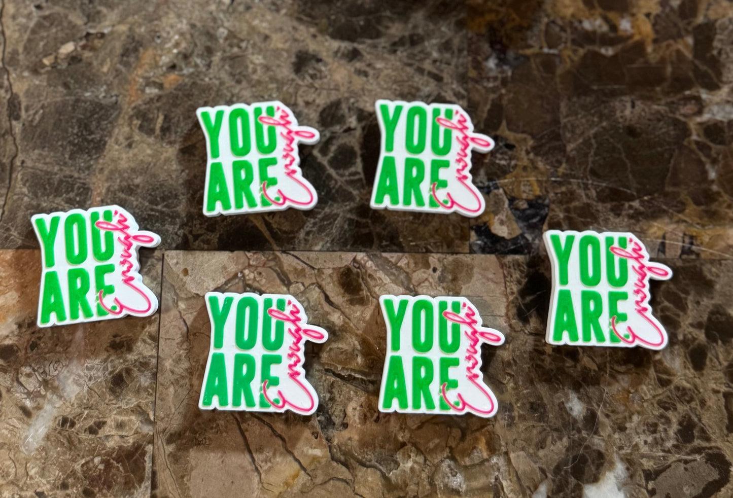 You Are Enough Pen Charm