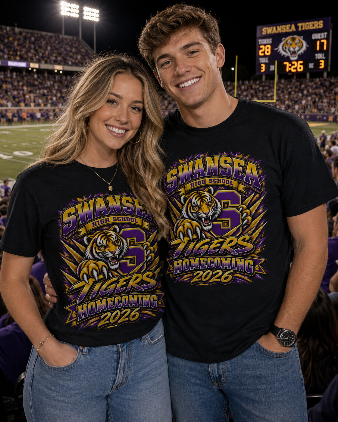 High School Spirit/Homecoming Graphic T-Shirts – Custom High School Spirit Wear