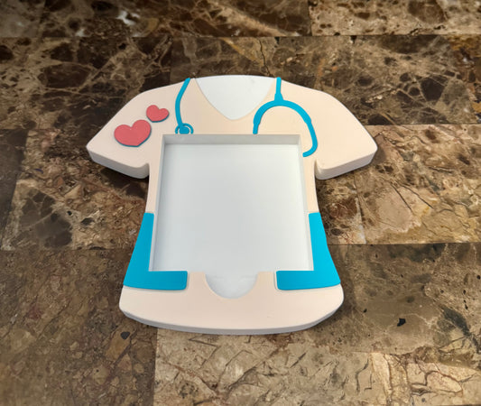 Healthcare Worker - 3D Printed Sticky Note Holder