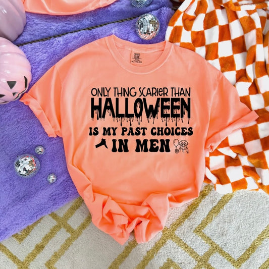 Screen Print- Scary Choice In Men Halloween(Black)