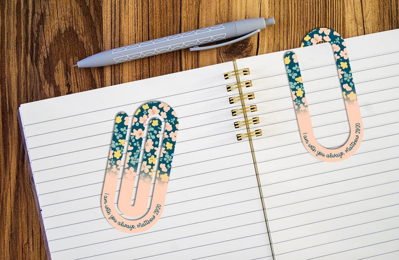 Large Paper Clip/Bookmarks Sublimation Prints