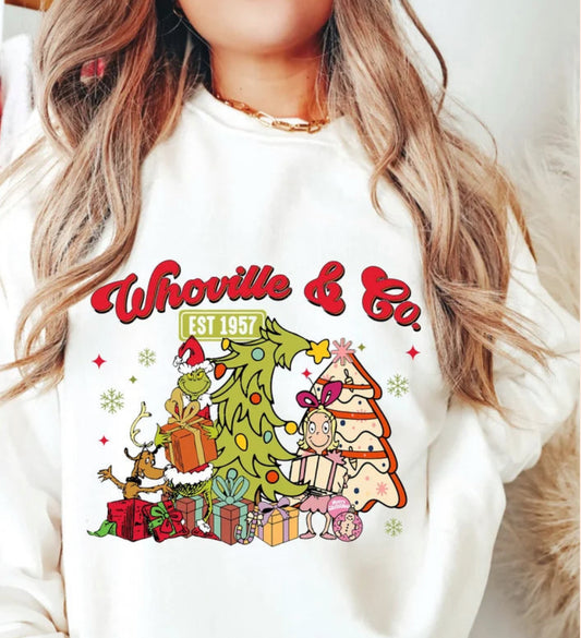 Glitter Clear Film- Whoville & Co