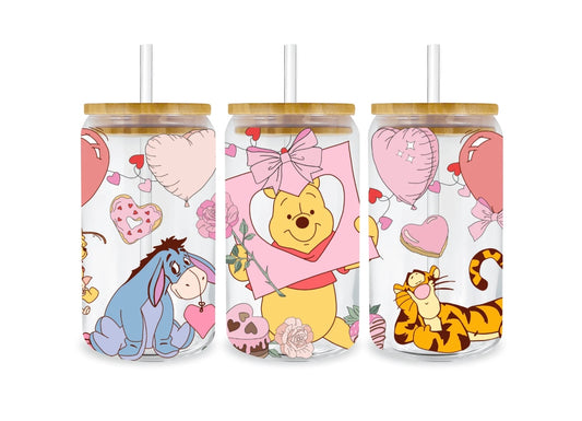 UV DTF- Honey Bear Love (double sided)