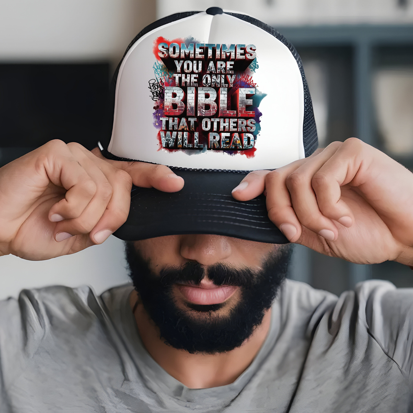 DTF Hat Patch/ Pocket - Sometimes You Are The Only Bible