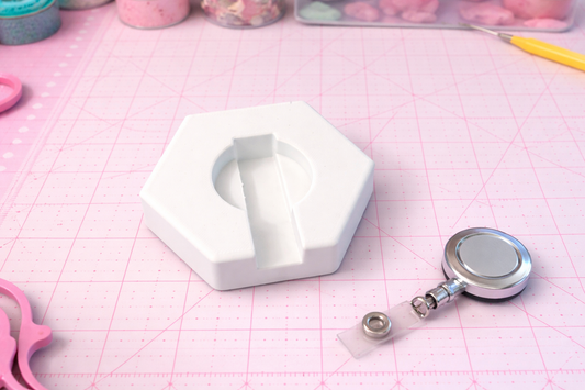 Badge Reel Assembly Tool - 3D Printed Item
