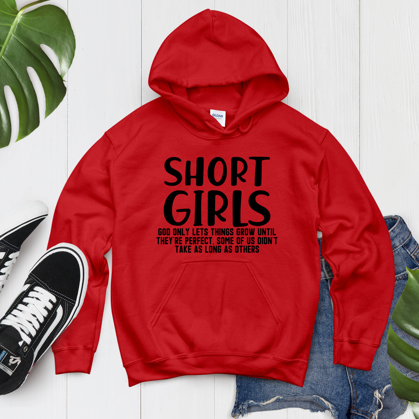 Screen Print- Short Girls (Black)