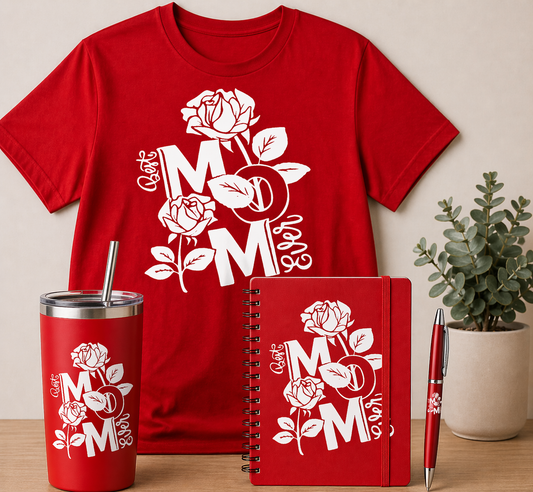 Best Mom Ever - DTF, UV DTF, UV DTF Journal, & UV DTF Pen Wrap Transfer Bundle