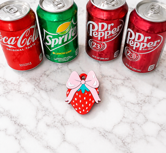 Strawberry Patch - Wholesale 3D Printed Can Opener Keychain