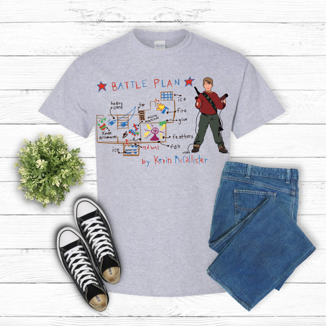 DTF- Home Alone Battle Plan (Adult)