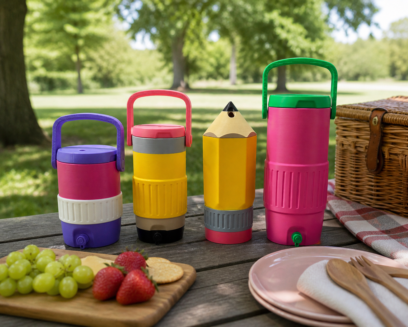 24 oz Can Holder - 3D Printed (Multi-colored)