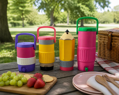 24 oz Can Holder - 3D Printed (Multi-colored)
