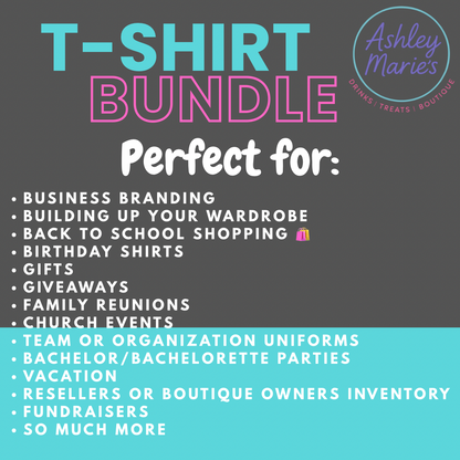 5 T-Shirts Bundle