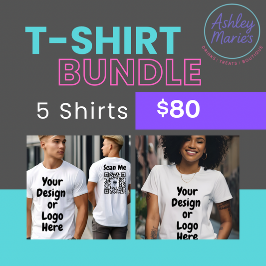 5 T-Shirts Bundle