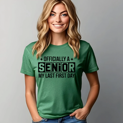 Screen Print- Officially Last 1st Day (in black)