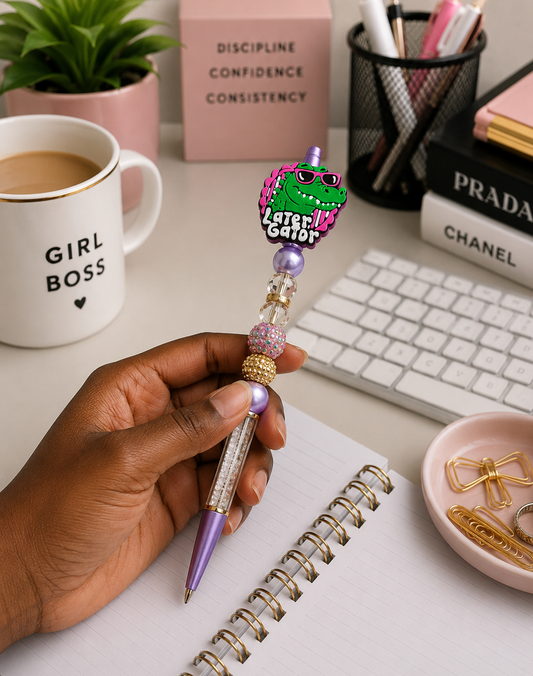 Later Gator - Pen Charm