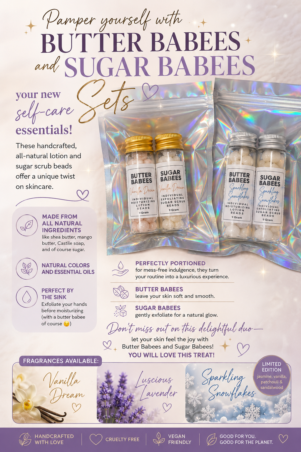 Sugar and Butter Babees Sets