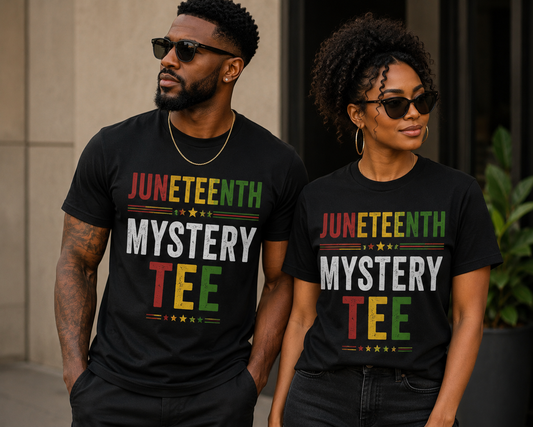Juneteenth Themed Mystery Tees