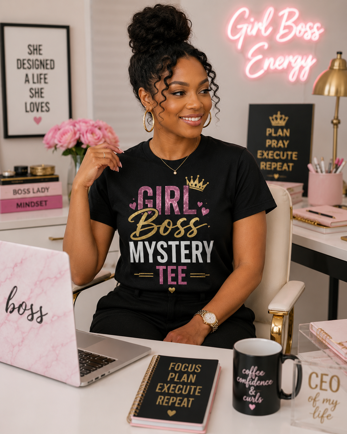 Women Empowerment Themed Mystery Tees