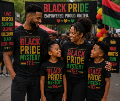 Black Pride Themed Mystery Tees