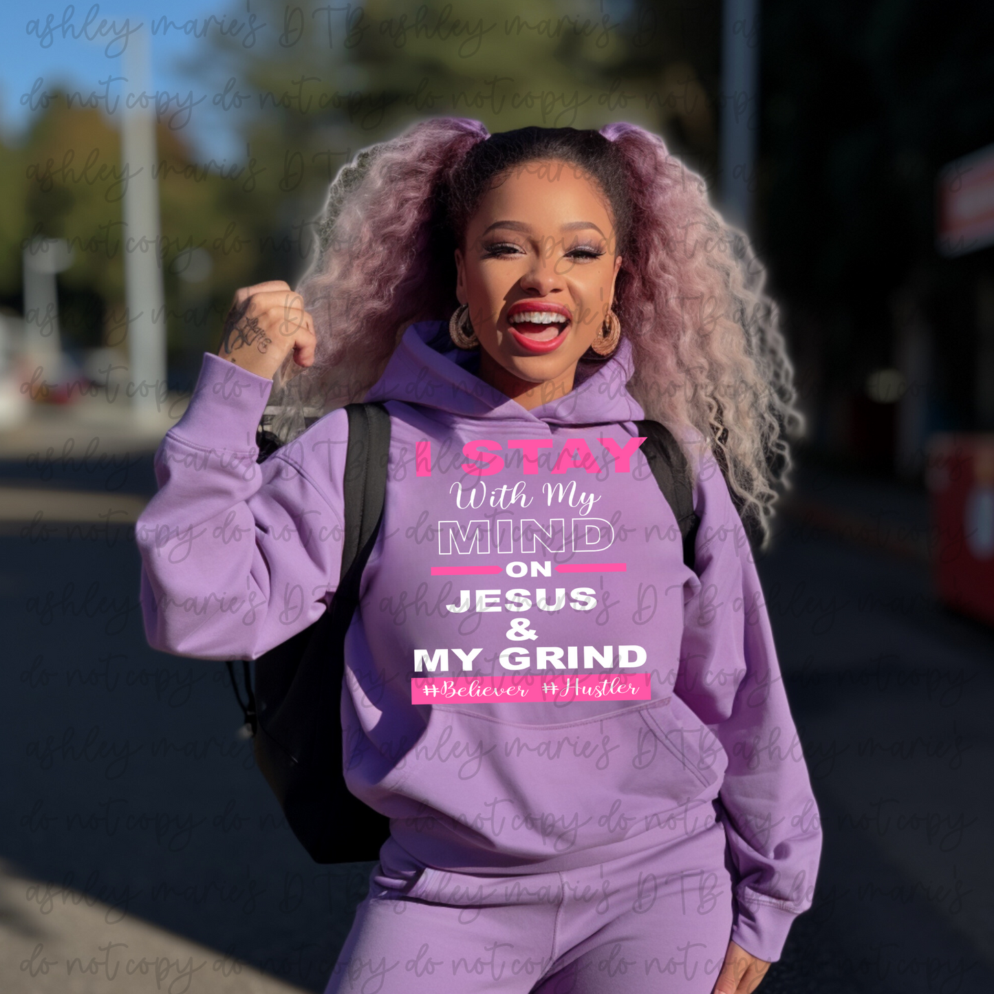 DTF- Mind on Jesus and My Grind (Adult)