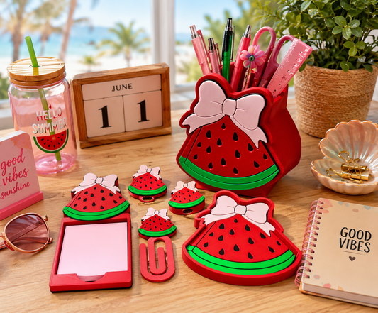 Watermelon Bow - 3D Printed Desk Accessory Bundle Builder
