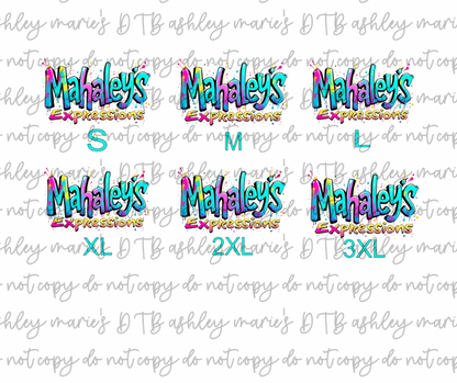 Custom Neck Tags DTF Transfers