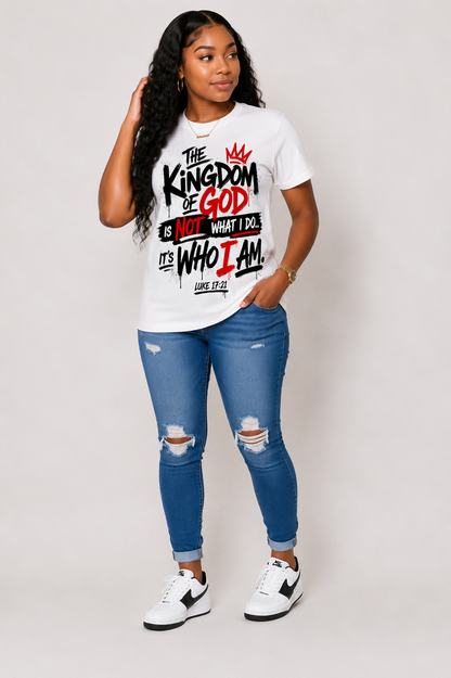 Pre-Order DTF- The Kingdom Is Who I Am (Adult & Youth Sizes) (Closes 7/26/26)