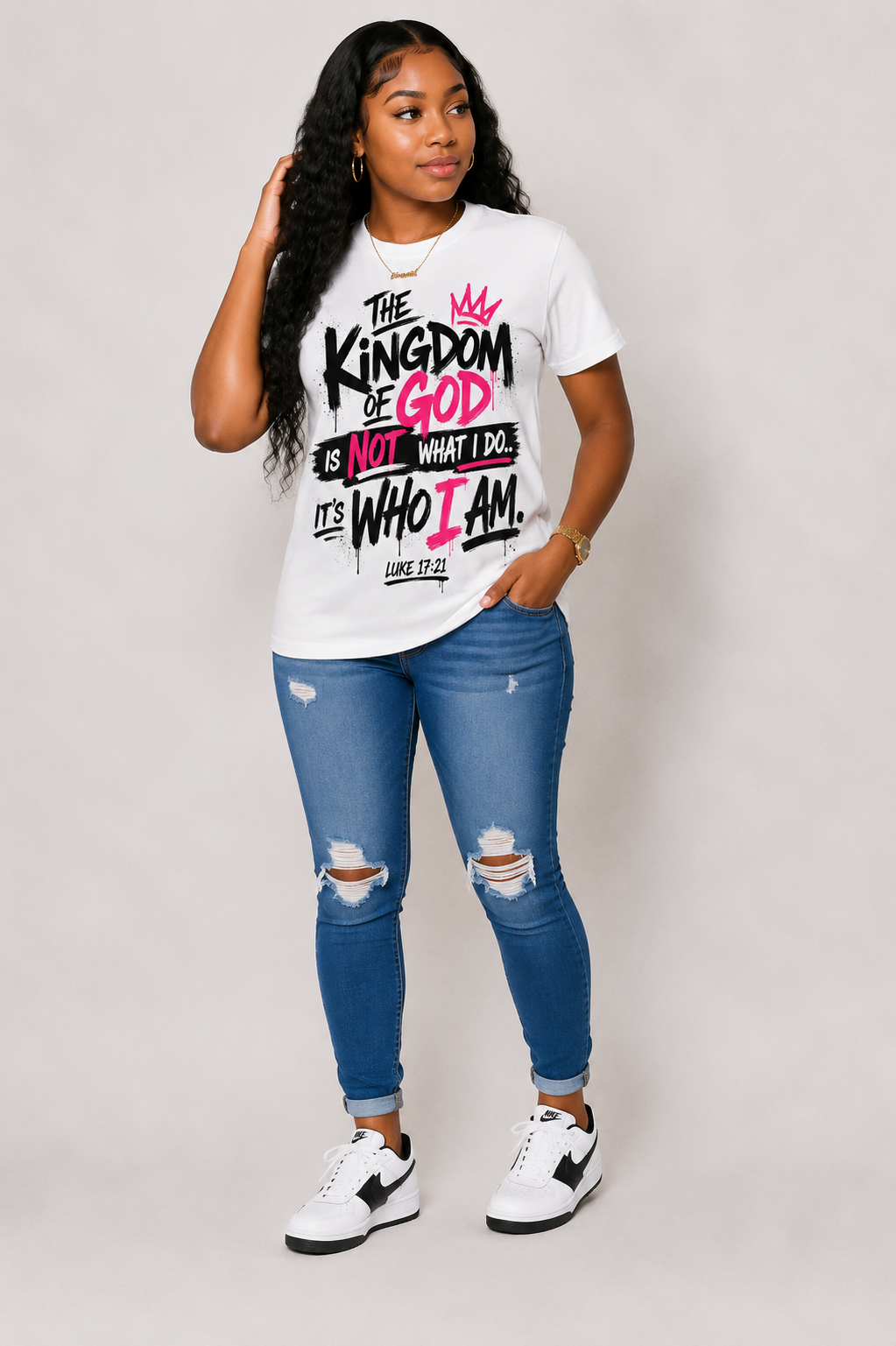 Pre-Order DTF- The Kingdom Is Who I Am (Adult & Youth Sizes) (Closes 7/26/26)