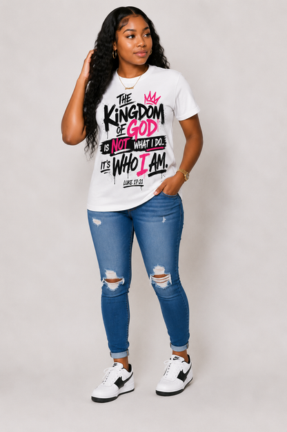 Pre-Order DTF- The Kingdom Is Who I Am (Adult & Youth Sizes) (Closes 7/26/26)