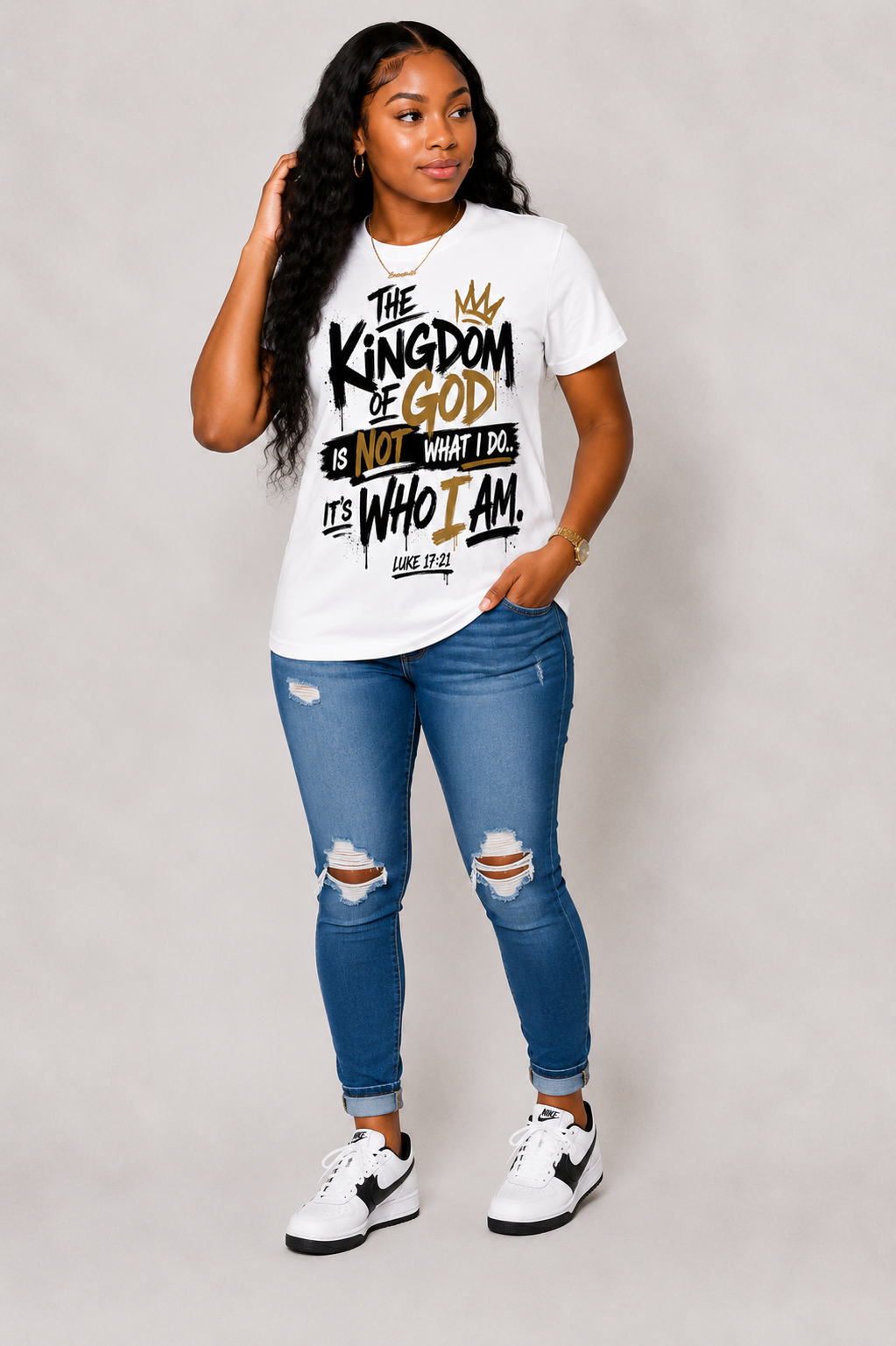 Pre-Order DTF- The Kingdom Is Who I Am (Adult & Youth Sizes) (Closes 7/26/26)