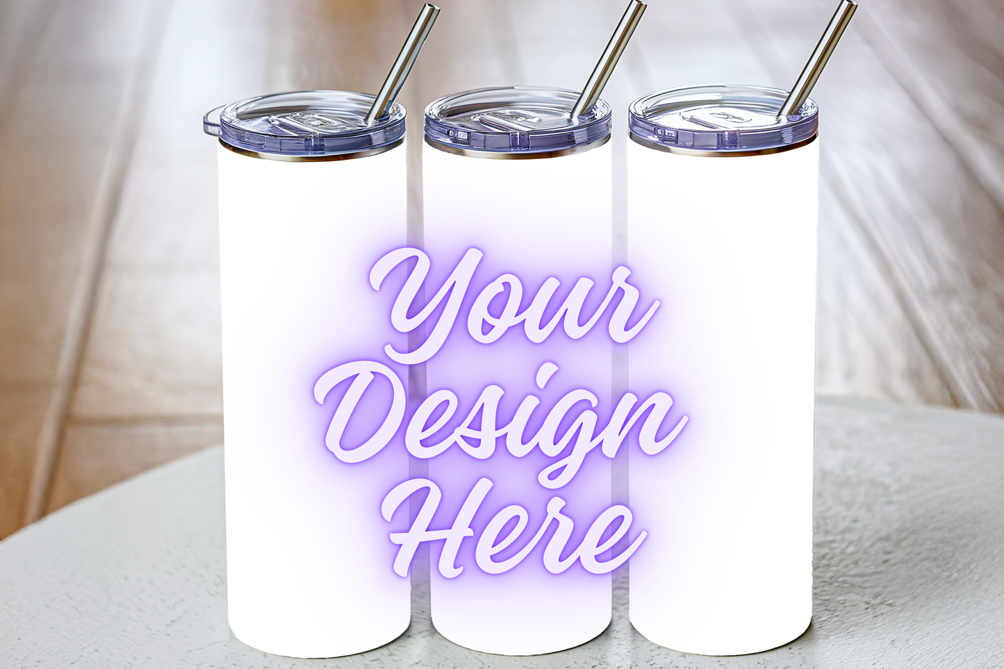 Sublimation Tumbler Wraps- Custom Wrap (20 oz or 30 oz)