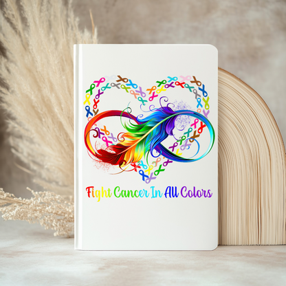 Fight Cancer In All Colors Feather- Transfers