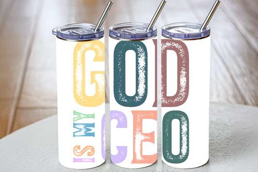 UV DTF- God Is My CEO