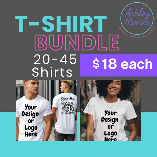 20 or More T-Shirts Bundle