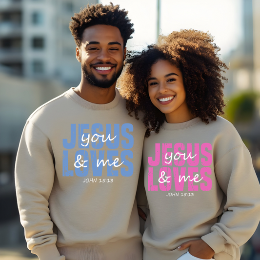 DTF- Jesus Loves You and Me