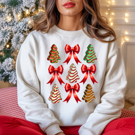 DTF- Christmas Tree Cake Coquette