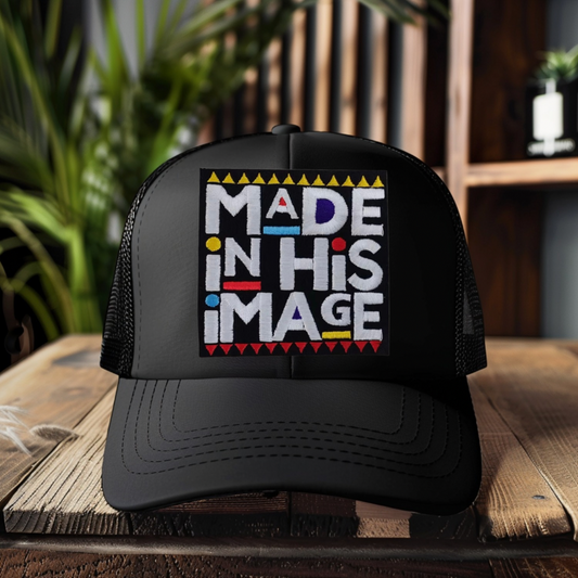 Made In His Image Trucker Hats