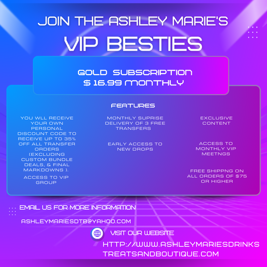 Ashley Marie's VIP Besties- Gold Membership