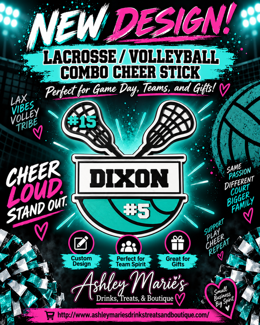 Personalized Cheer Sticks | Custom Sports Spirit Sticks for Schools, Teams & Athletes