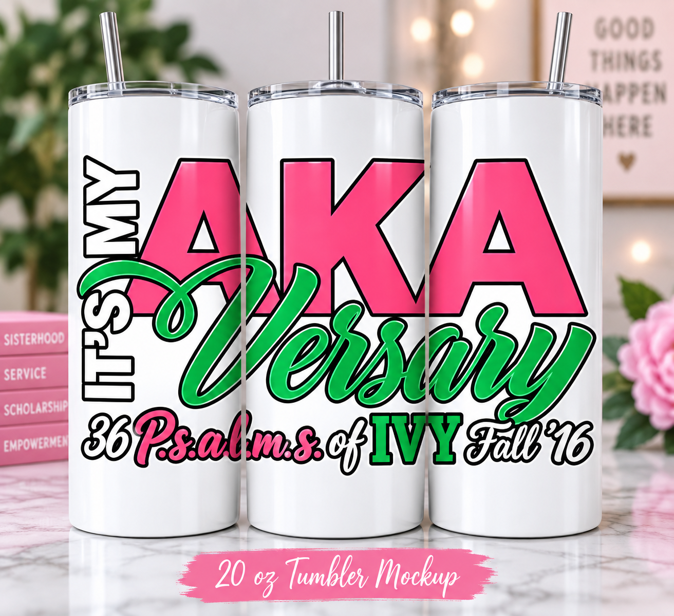 Psalms AKAversary SWAG Box – Personalized AKA Anniversary Gift Set