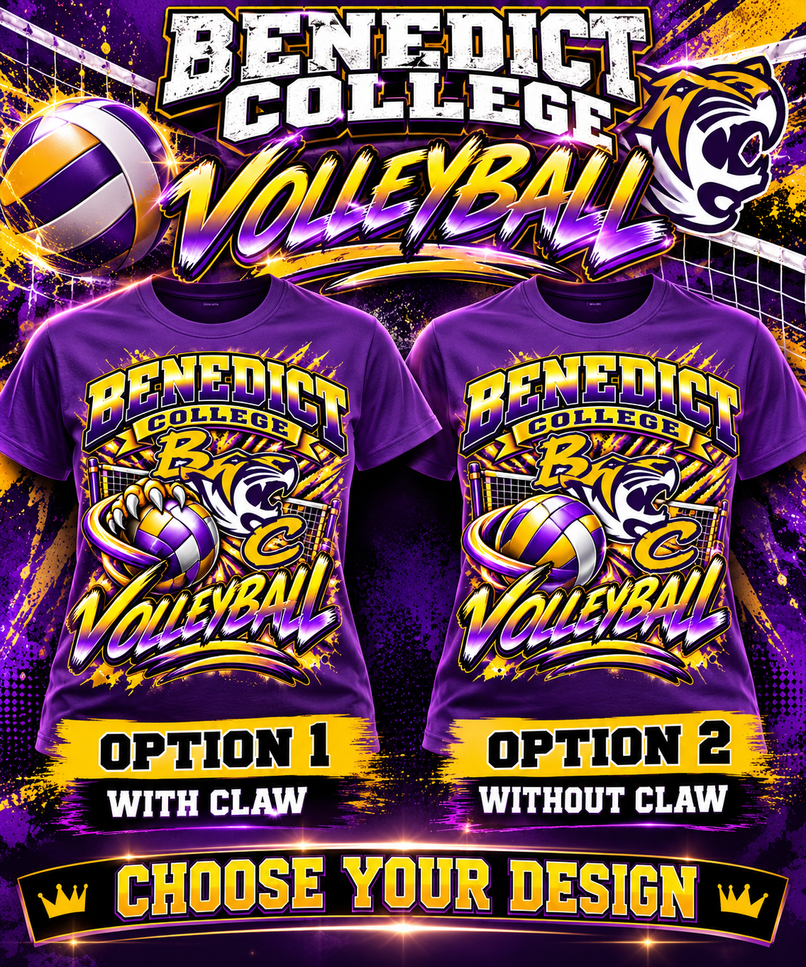 Collegiate Gameday Graphic T-Shirt (Youth and Adult Sizes)