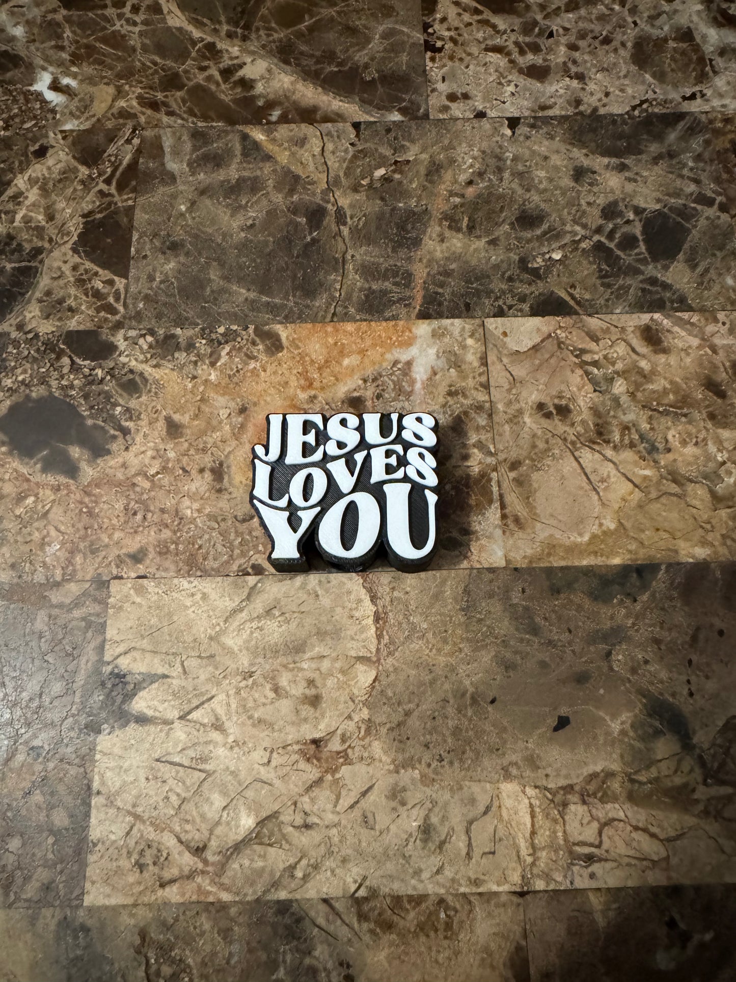 (RTS) Jesus Loves You Straw Topper (Stanley Sized)