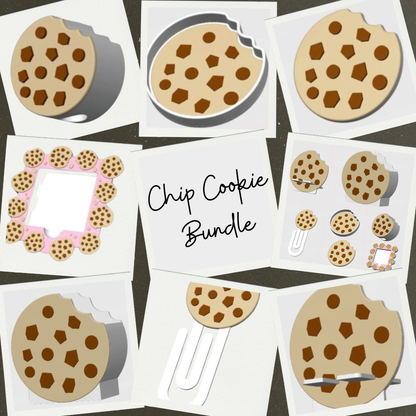 Chocolate Chip Cookie 3D Printed Desk Accessory Bundle Builder