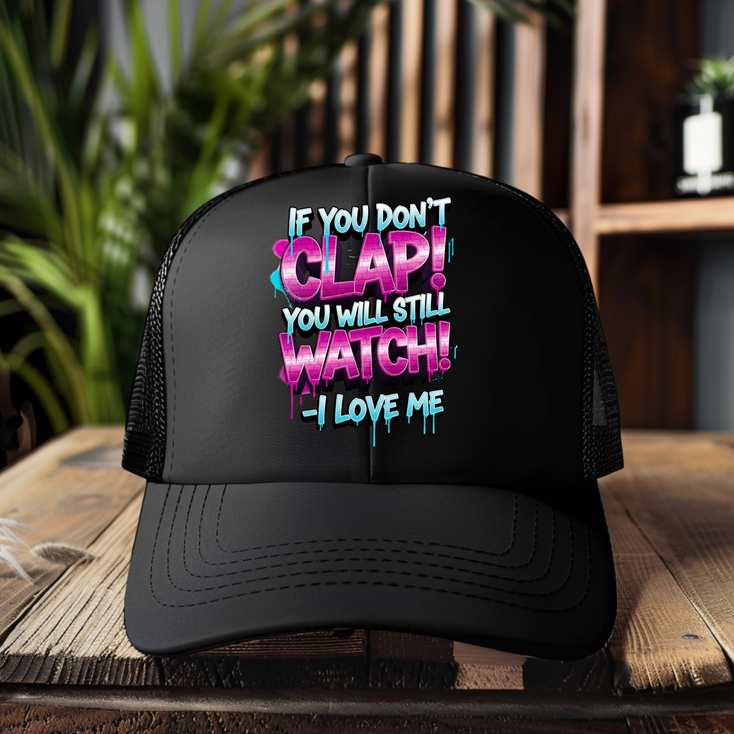 I Love Me- DTF Hat Patch
