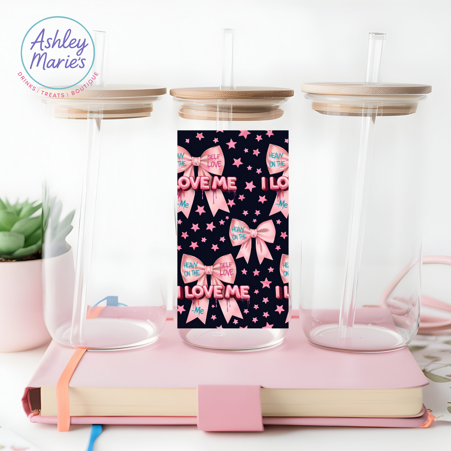Sublimation Drinkware Wraps- I Love Me