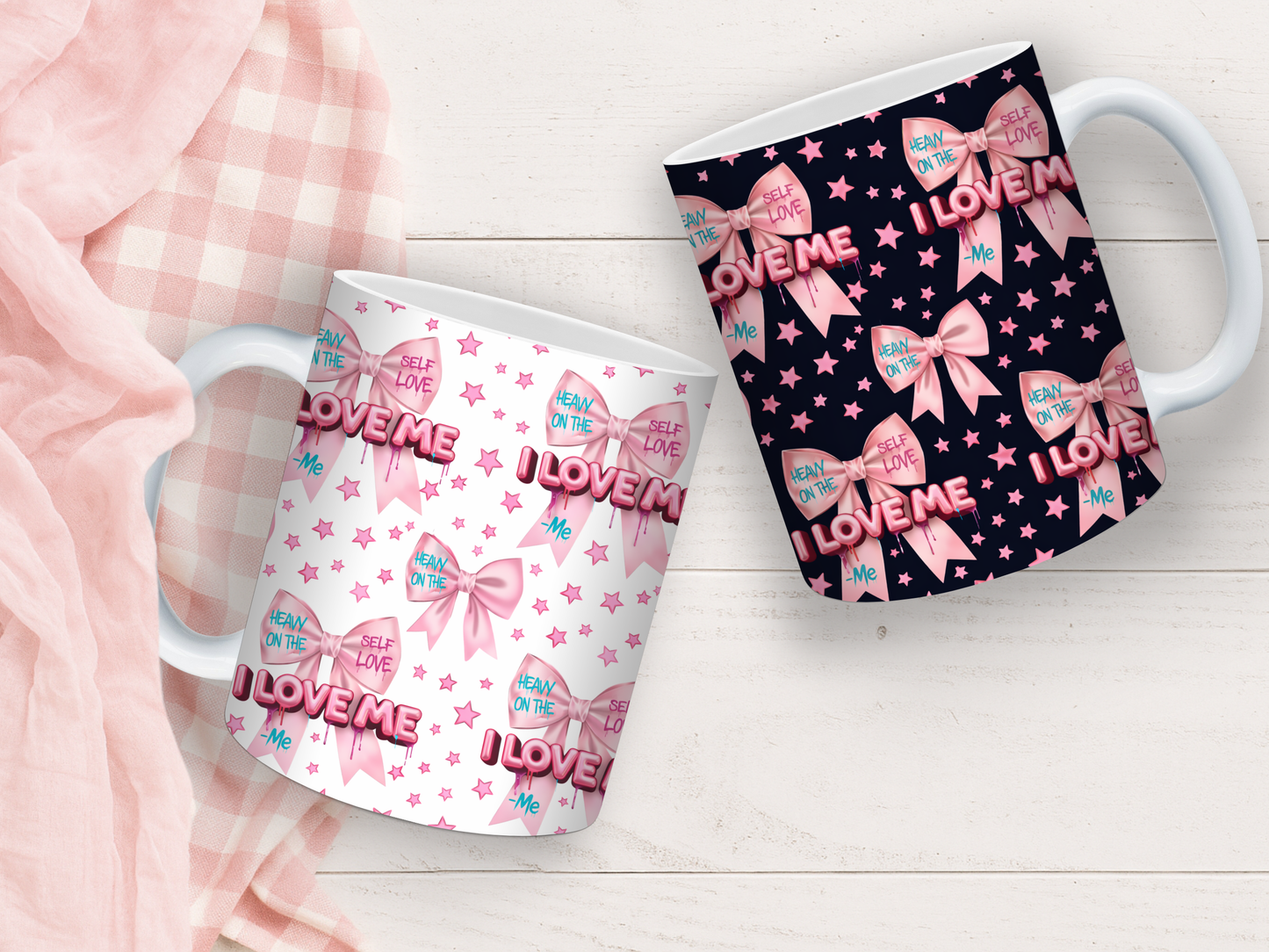 Sublimation Drinkware Wraps- I Love Me