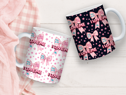 Sublimation Drinkware Wraps- I Love Me